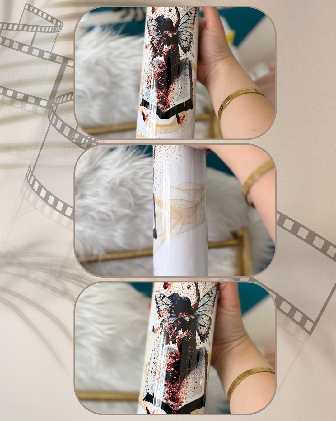 Tumbler « Butterfly Noir »
