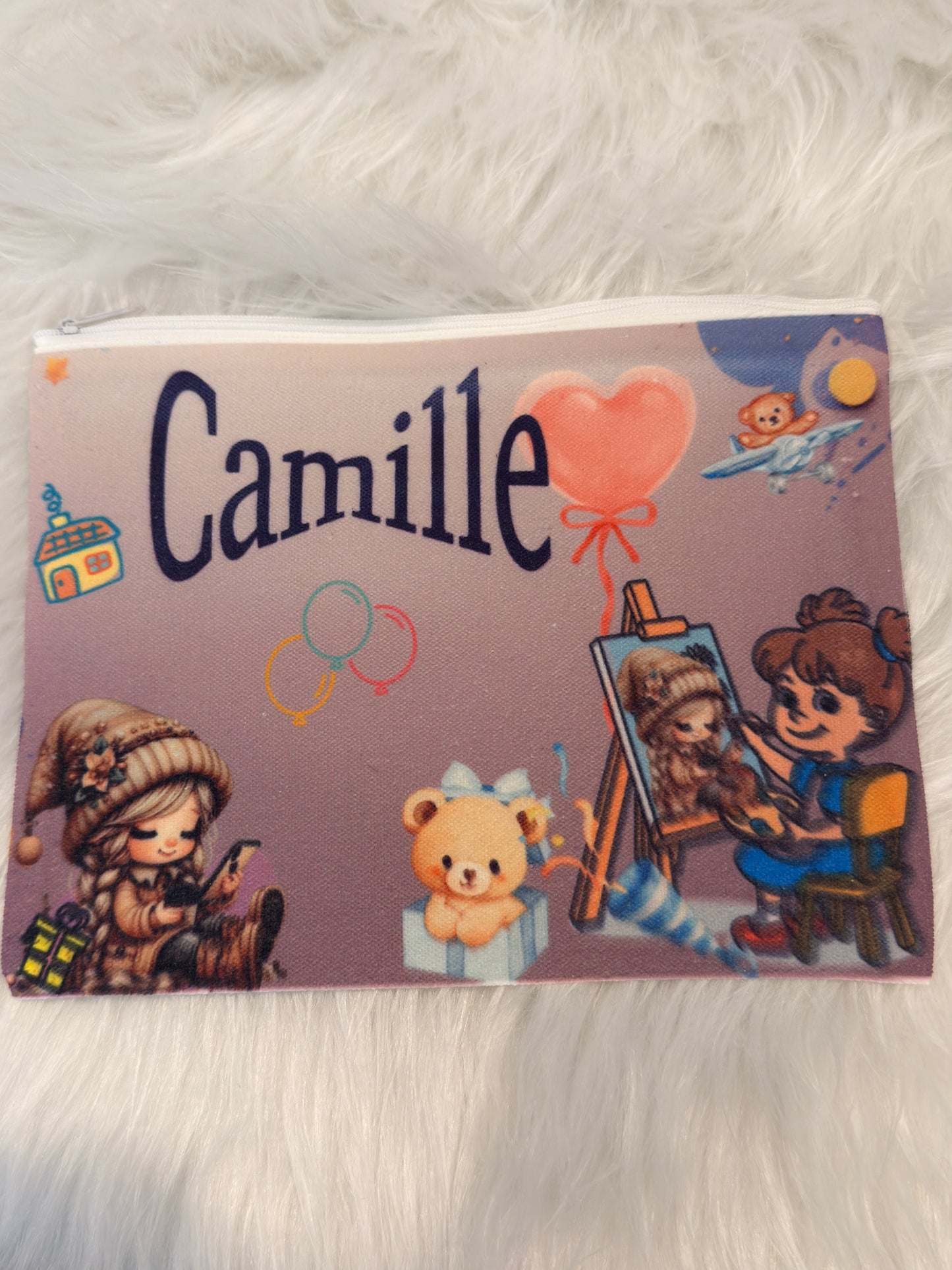 Trousse personnalisée avec prénom