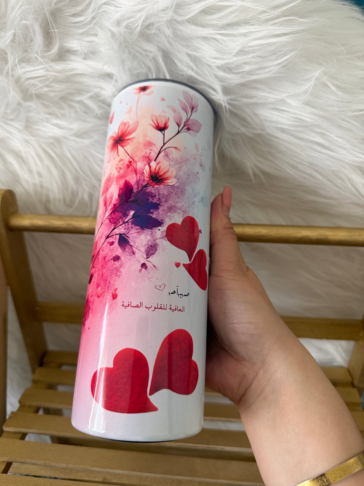 Tumbler « Cœurs d’Amour »