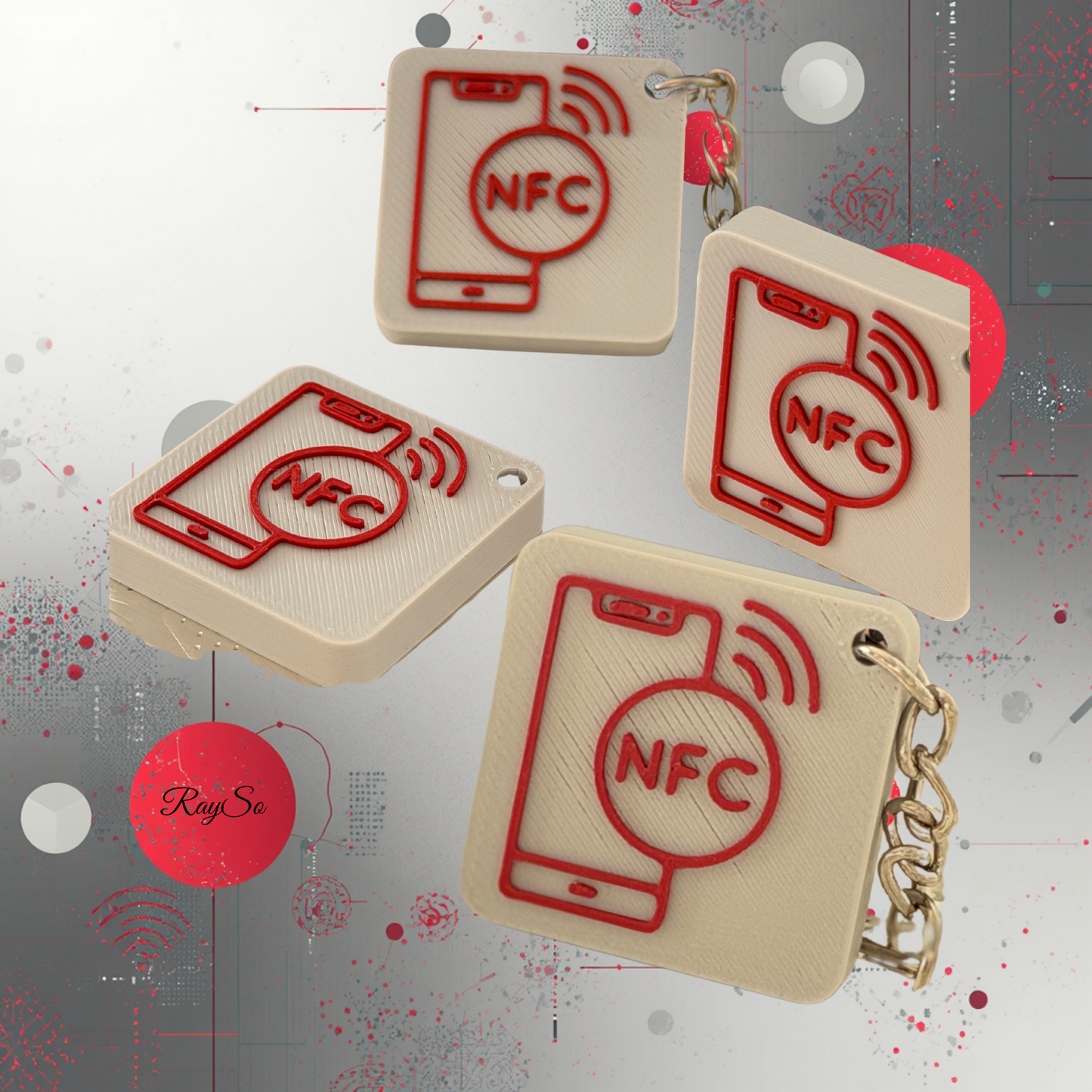 Carte NFC personnalisée RaySo