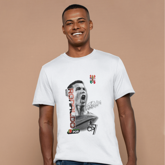 T-shirt Cristiano Ronaldo – Édition Portugal 2026 🇵🇹🏆