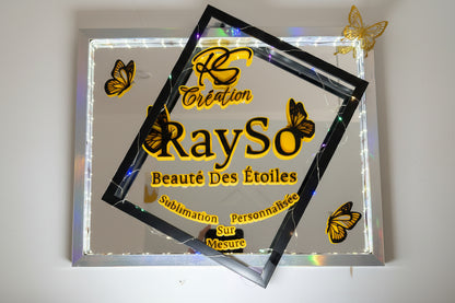 Enseigne LED personnalisée RaySo
