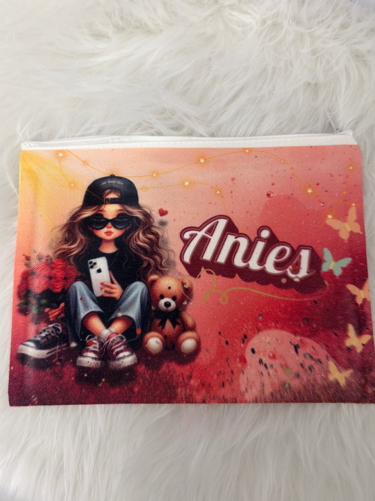 Trousse personnalisée avec prénom