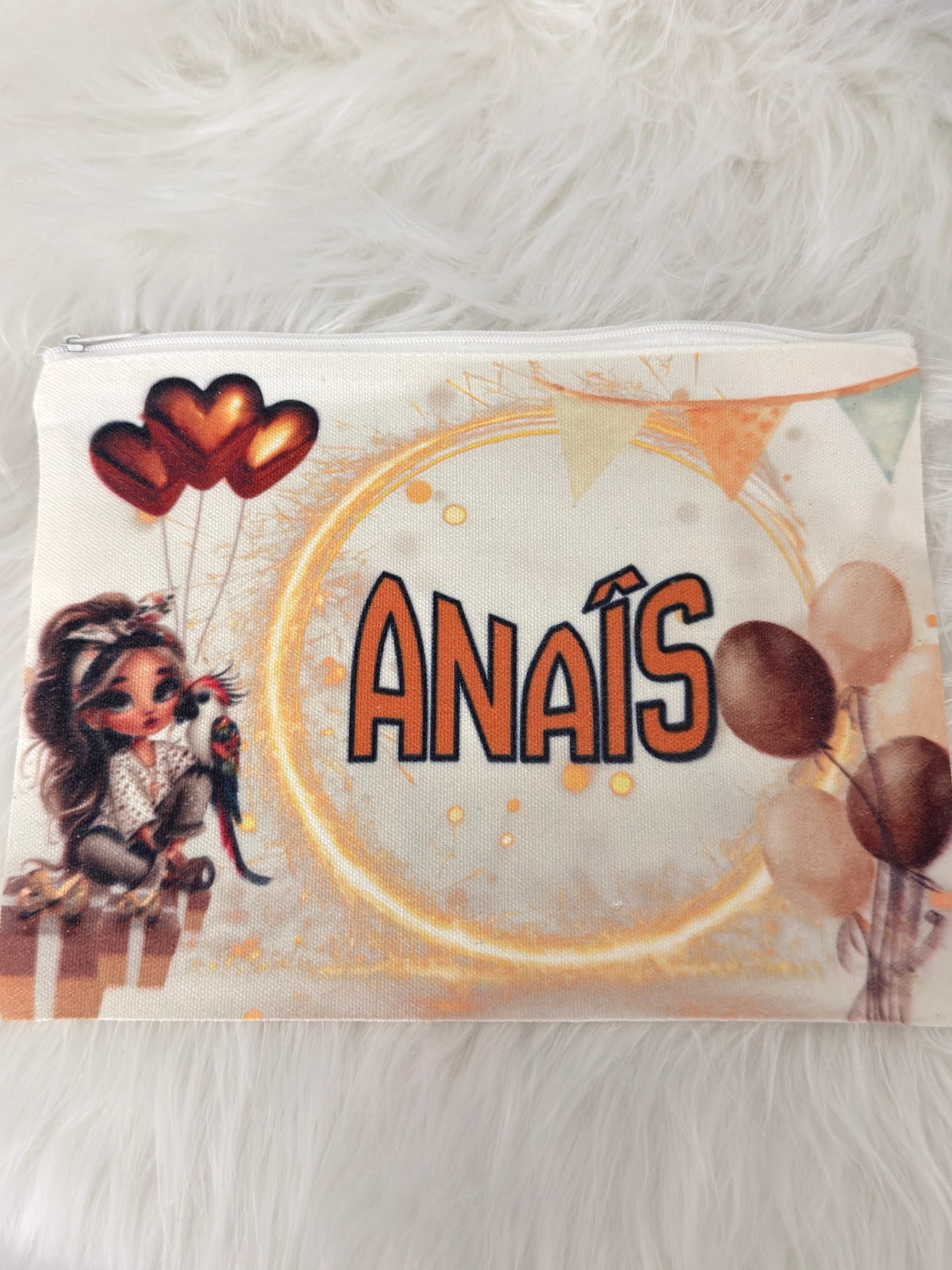 Trousse personnalisée avec prénom