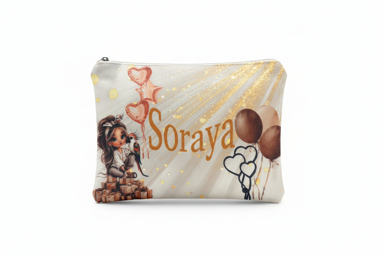 Trousse personnalisée avec prénom